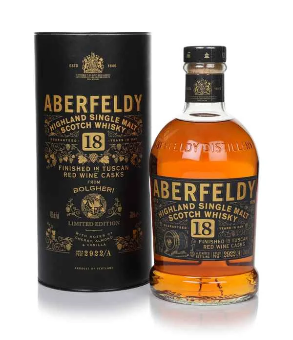 Aberfeldy 18 años - Colección de barricas de vino tinto | 700ML