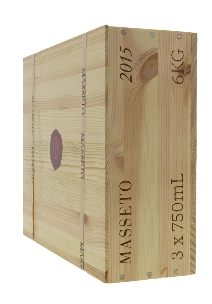 2015 | Masseto | Toscana OWC of 3 bottles - Wine