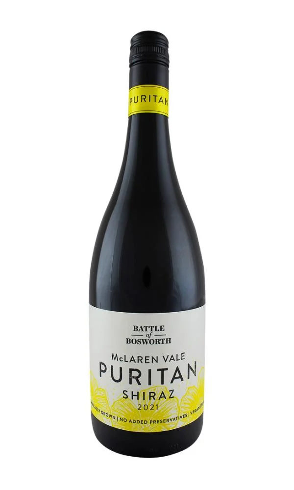 2021 | Battle of Bosworth Wines | Puritan Shiraz