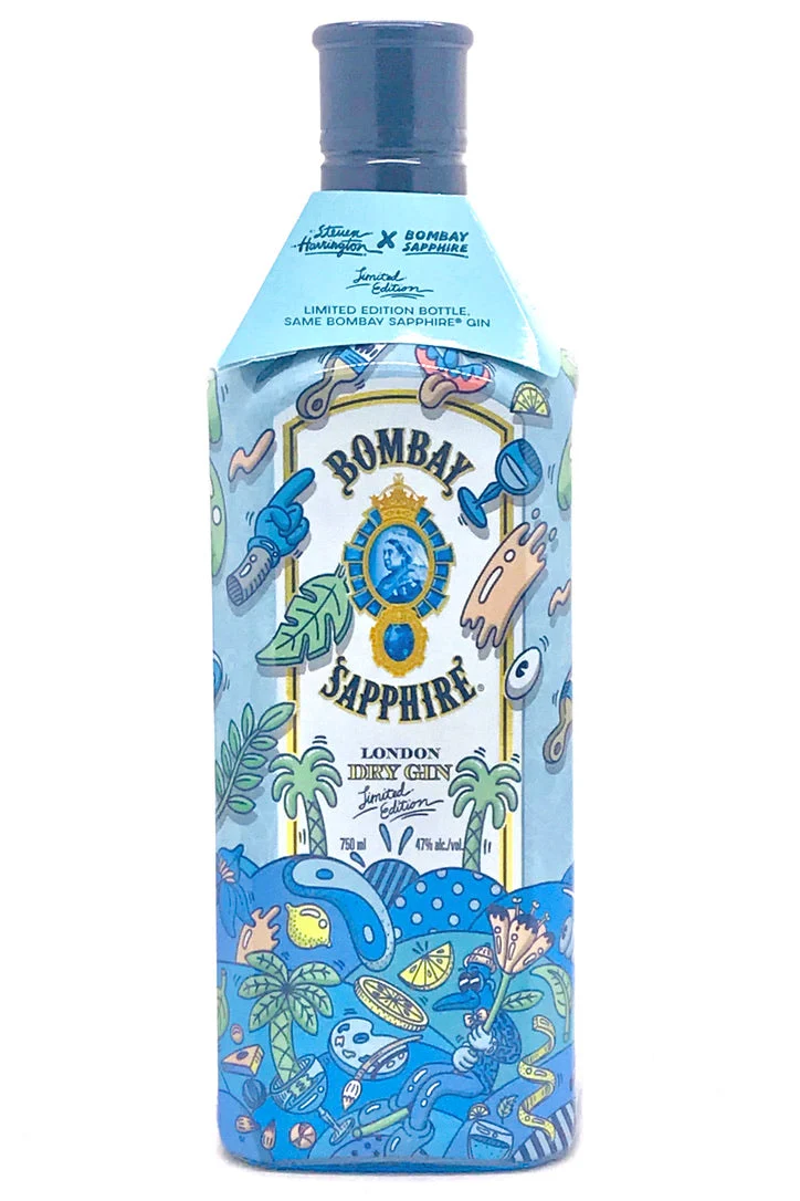 Bombay Sapphire Limited Edition Steven Harrington London Dry Gin