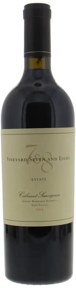 2013 | Vineyard 7 & 8 | Estate Cabernet Sauvignon - Wine