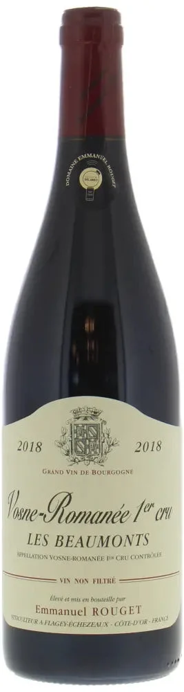 2018 | Emmanuel Rouget | Vosne Romanee 1er cru Les Beaumonts - Wine