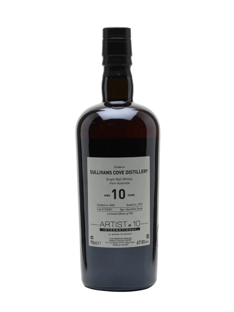 Sullivans Cove 10 Year Old (D.2008, B.2020) Artist # 10 International Whisky | 700ML - Whiskey