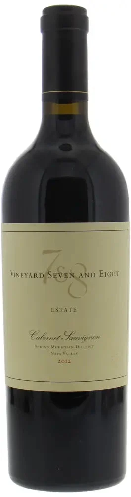2012 | Vineyard 7 & 8 | Estate Cabernet Sauvignon - Wine