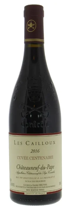 2016 | Domaine André Brunel | Chateauneuf du Pape Cuvée Centenaire - Vino