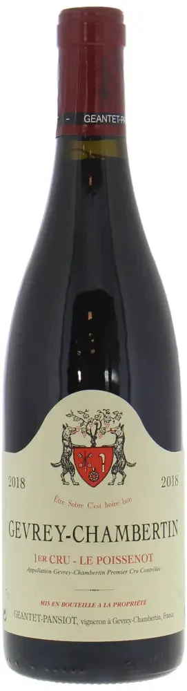 2018 | Geantet-Pansiot | Gevrey-Chambertin Le Poissenot