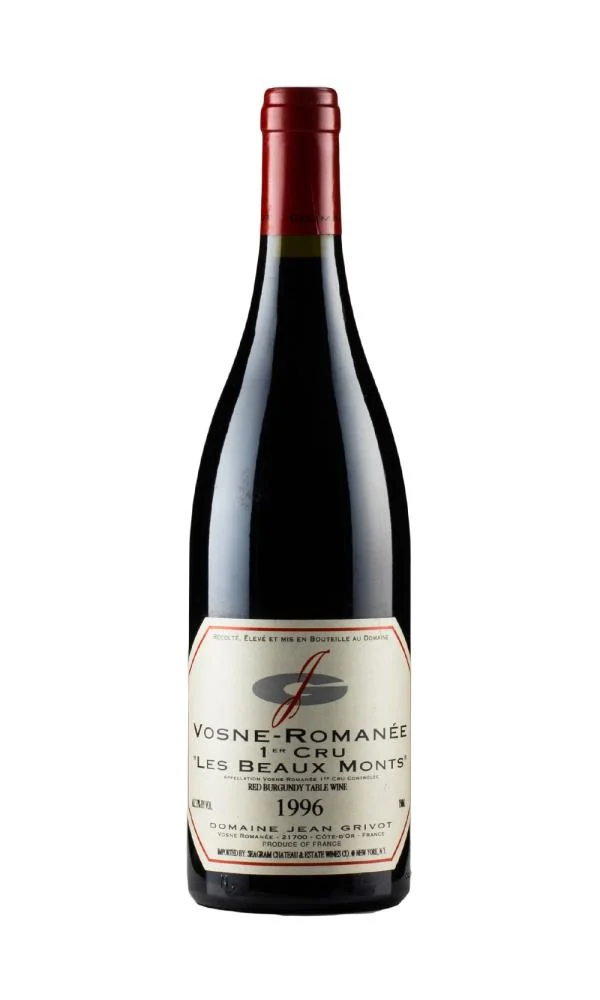 1996 | Domaine Jean Grivot | Vosne Romanee Les Beaux Monts - Wine