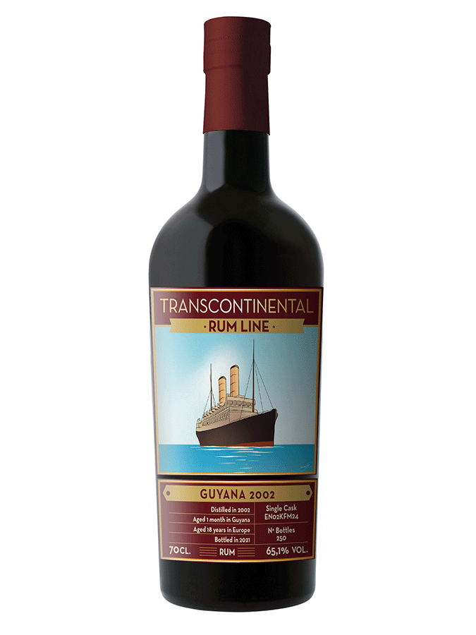 Transcontinental Line Guyana 2002 Rum | 700ML