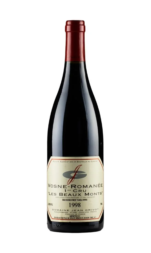 1998 | Domaine Jean Grivot | Vosne Romanee Les Beaux Monts - Wine