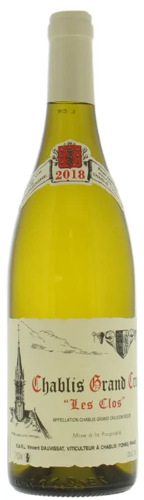 2018 | Vicente Dauvissat | Chablis Les Clos - Vino
