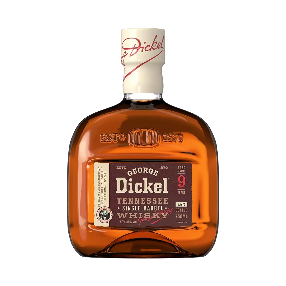 George Dickel 9 años (entusiasta del bourbon) #09J27-012 Whisky
