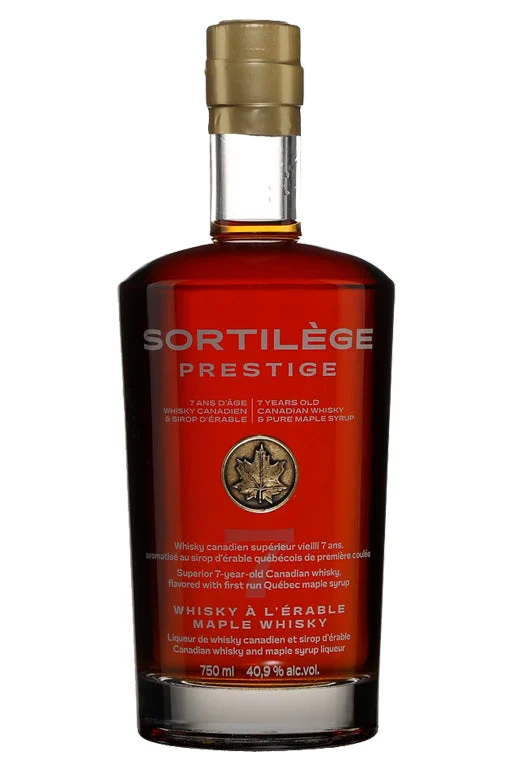 Sortilège Prestige 7 Year Old Canadian Maple Whisky - Whiskey