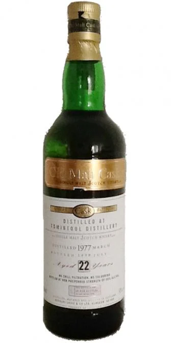 Tomintoul 22 Year Old (D.1977, B.1999) Old Malt Cask Scotch Whisky | 700ML - Whiskey