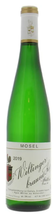 2019 | Weingut Egon Müller | Wiltinger Braune Kupp Riesling Spatlase - Wine