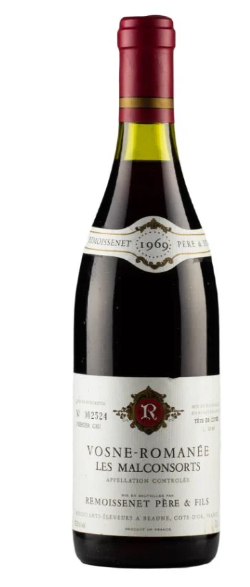 1969 | Remoissenet Père & Fils | Vosne Romanee Les Malconsorts - Wine