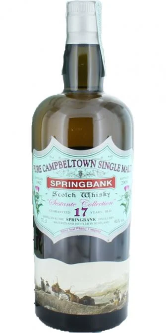Springbank 17 Year Old (D.1992, B.2009) Sestante Collection Scotch Whisky | 700ML - Whiskey