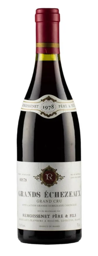 1978 | Remoissenet Père & Fils | Grands Echezeaux - Wine
