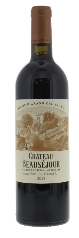2018 | Château Beauséjour Héritiers Duffau-Lagarrosse | Saint-Emilion