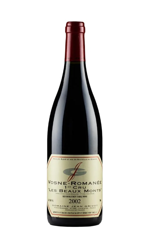 2002 | Domaine Jean Grivot | Vosne Romanee Les Beaux Monts - Wine