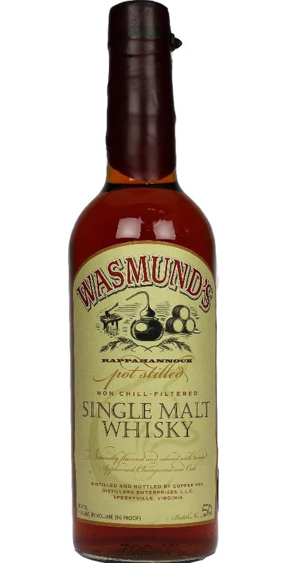 Wasmund’s Rappahannock’s Single Malt Whisky - Whiskey