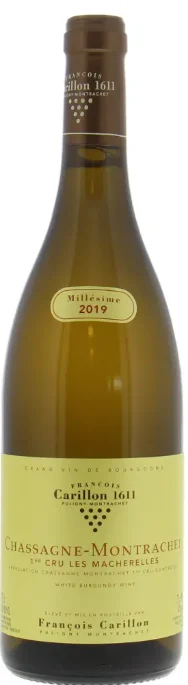 2019 | Domaine François Carillon | Chassagne Montrachet les Macherelles 1er cru - Vino