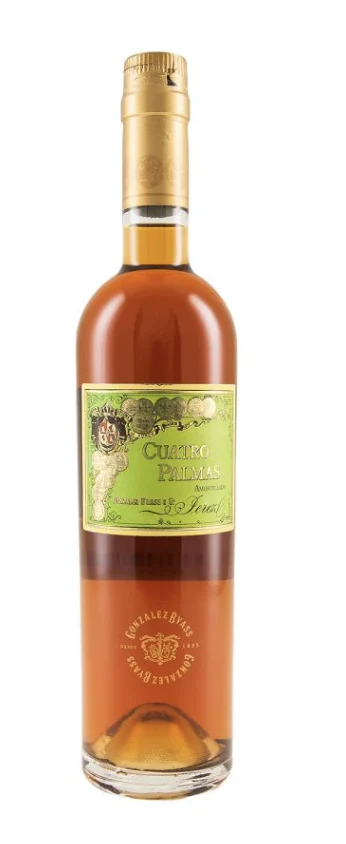 González Byass | Cuatro Palmas Amontillado (Half Litre) -NV