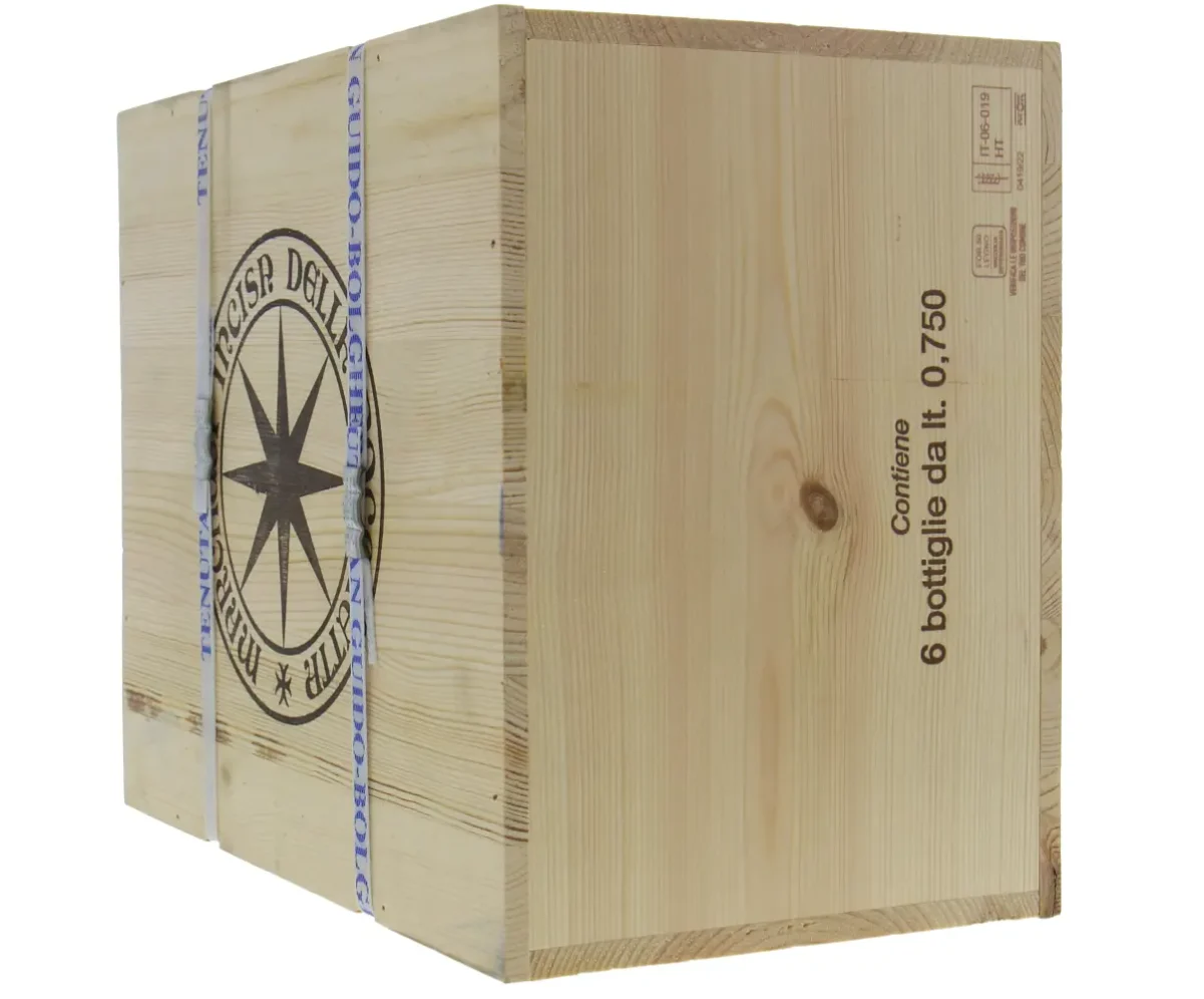 2019 | Tenuta San Guido | Sassicaia OWC of 6 bottles - Wine