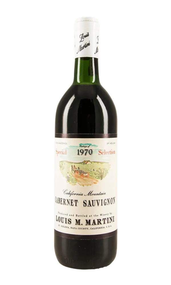 1970 | Louis M. Martini | Special Selection Cabernet Sauvignon - Wine