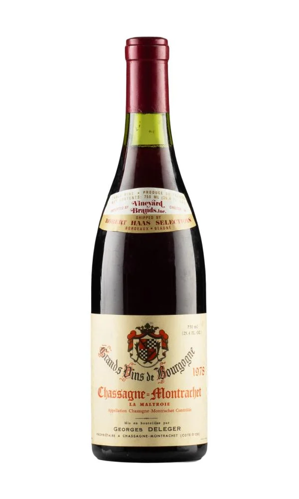 1978 | Georges Deleger | Chassagne Montrachet Rouge La Maltroie - Wine