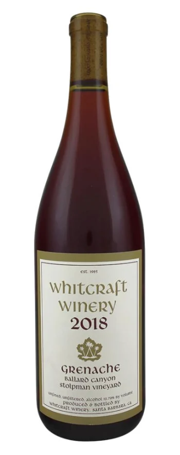 2018 | Bodega Whitcraft | Garnacha del viñedo Stolpman - Wine
