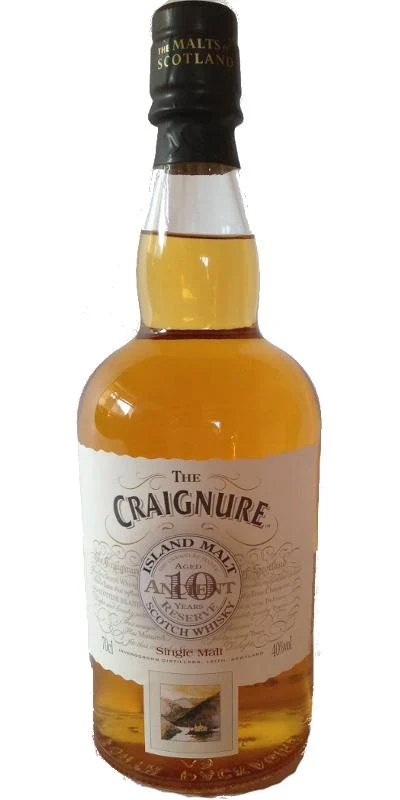 The Craignure 10 Year Old Island Malt Scotch Whisky | 700ML - Whiskey