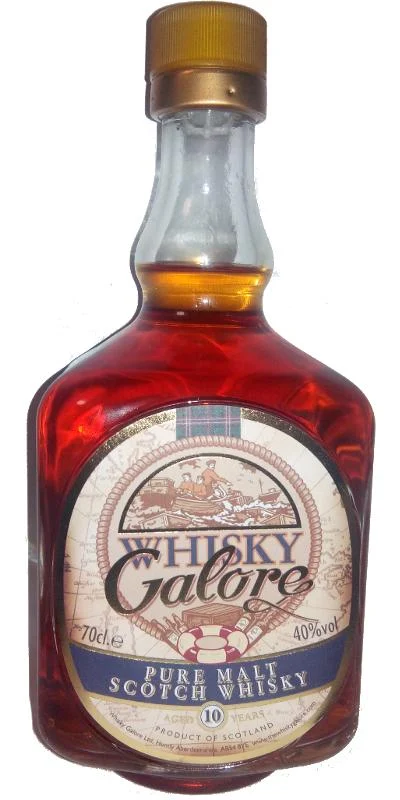 Galore 10 Year Old Single Malt (Proof 80) Scotch Whisky | 700ML - Whiskey