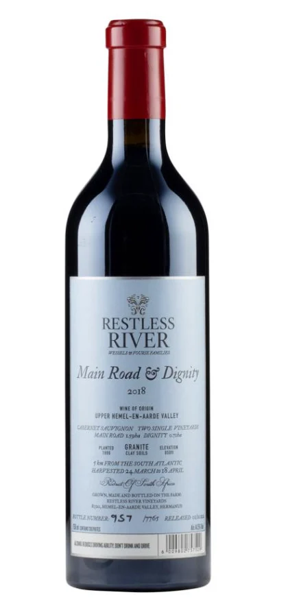 2018 | Vinos de Río Inquietos | Carretera Principal y Dignidad Cabernet Sauvignon - Wine