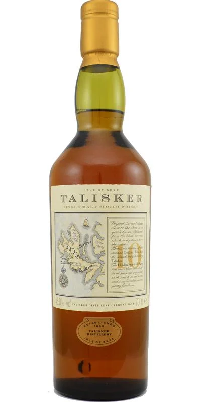 Talisker 10 Year Old (Bottled 1980s) Scotch Whisky - Whiskey