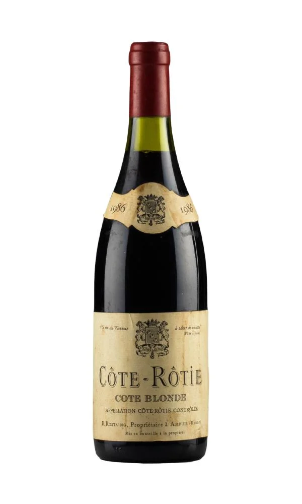 1986 | Domaine Rostaing | Cote Rotie Cote Blonde - Wine