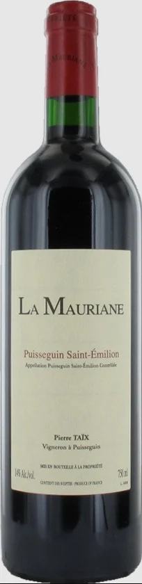 2017 | La Mauriane | Puisseguin Saint-Emilion