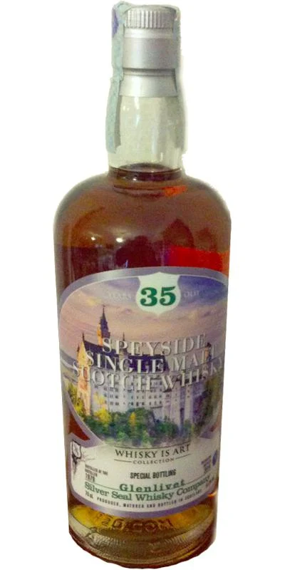 The Glenlivet 35 Year Old (D.1979, B.2014) Silver Seal Scotch Whisky | 700ML - Whiskey