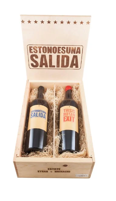 2009 | Sine Qua Non | This Is Not An Exit Set (Magnum) (1 x Syrah, 1 x Grenache) - Wine