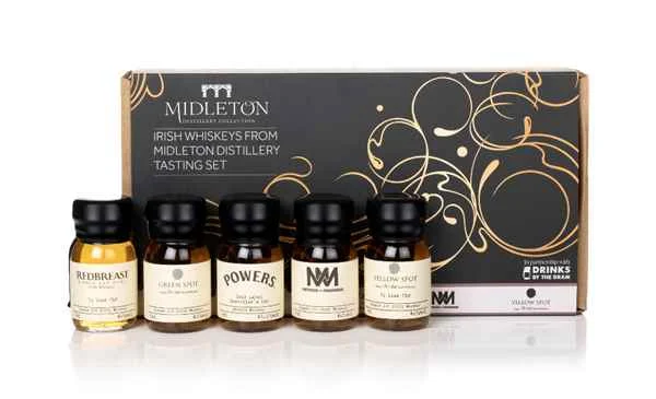 Juego de degustación de whiskies irlandeses de la destilería Midleton | 150ML - Set de degustación