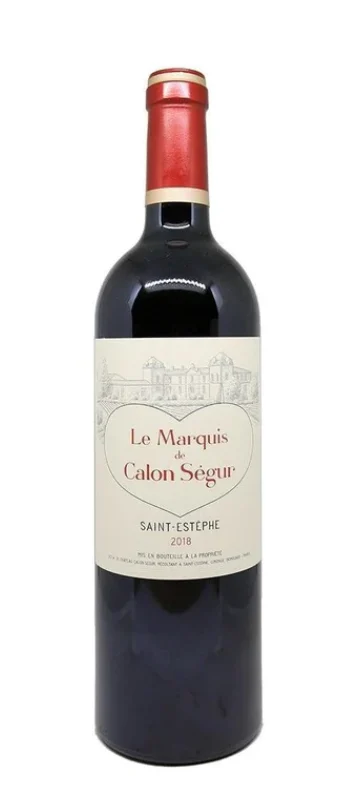 2018 | Château Calon-Ségur | Marquis de Calon