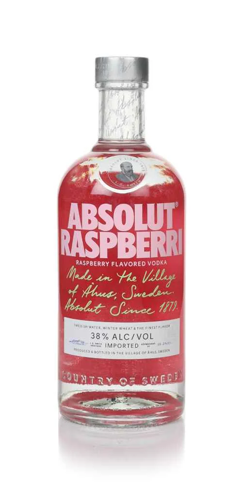 Absolut Raspberri (Proof 76) Vodka | 700ML