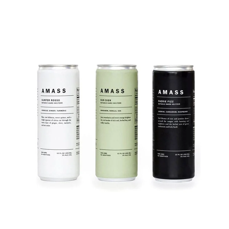 Amass Amass Botanical Variety Hard Seltzer | 12*355ML