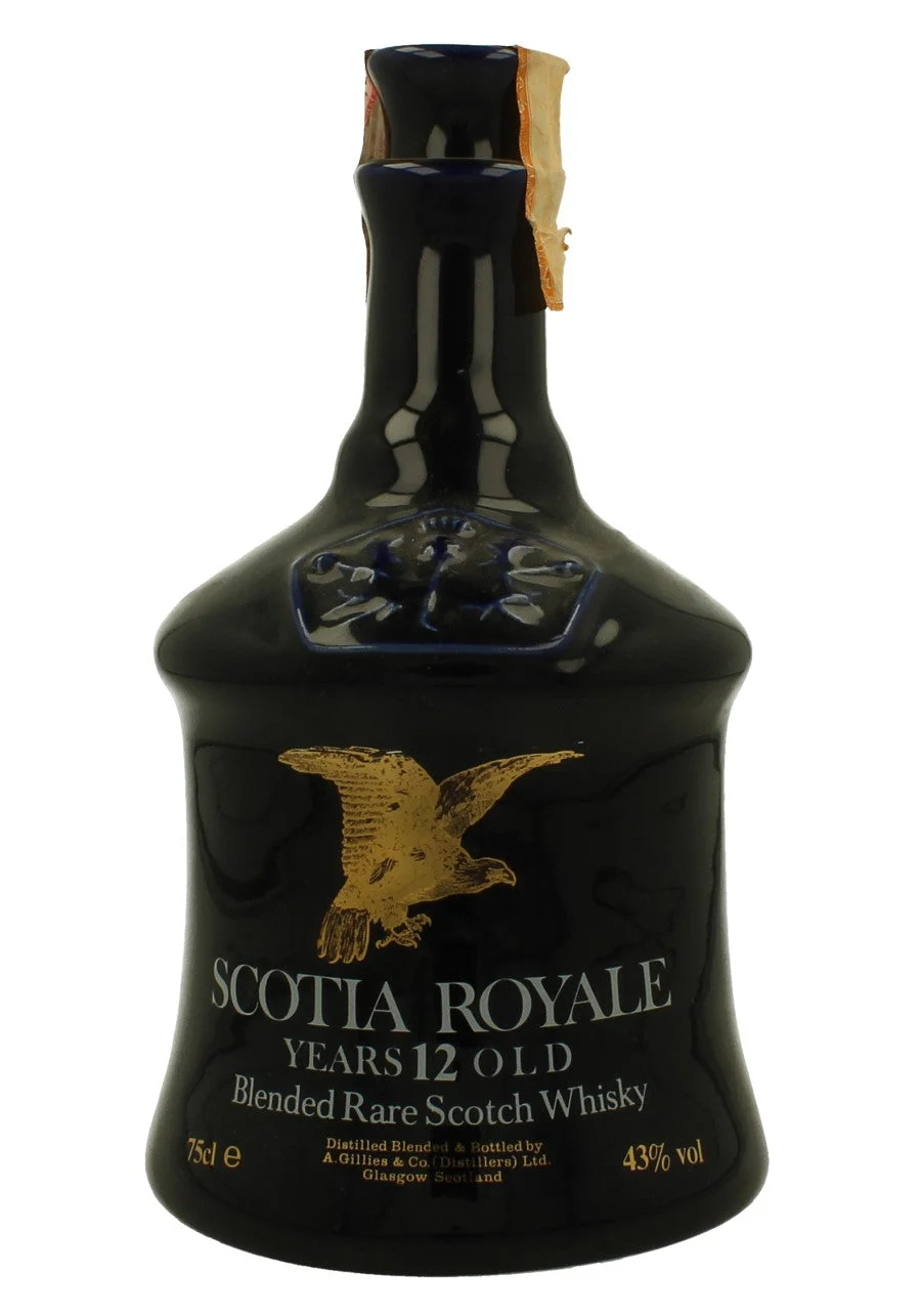 Scotia Royale 12 Year Old Blended Rare Scotch Whisky - Whiskey