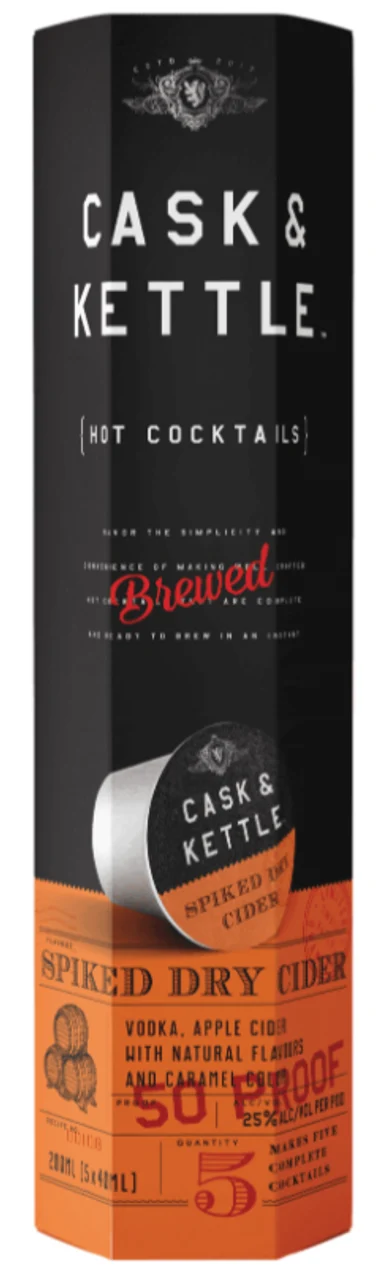 Cask & Kettle Spiked Dry Cider Cocktail