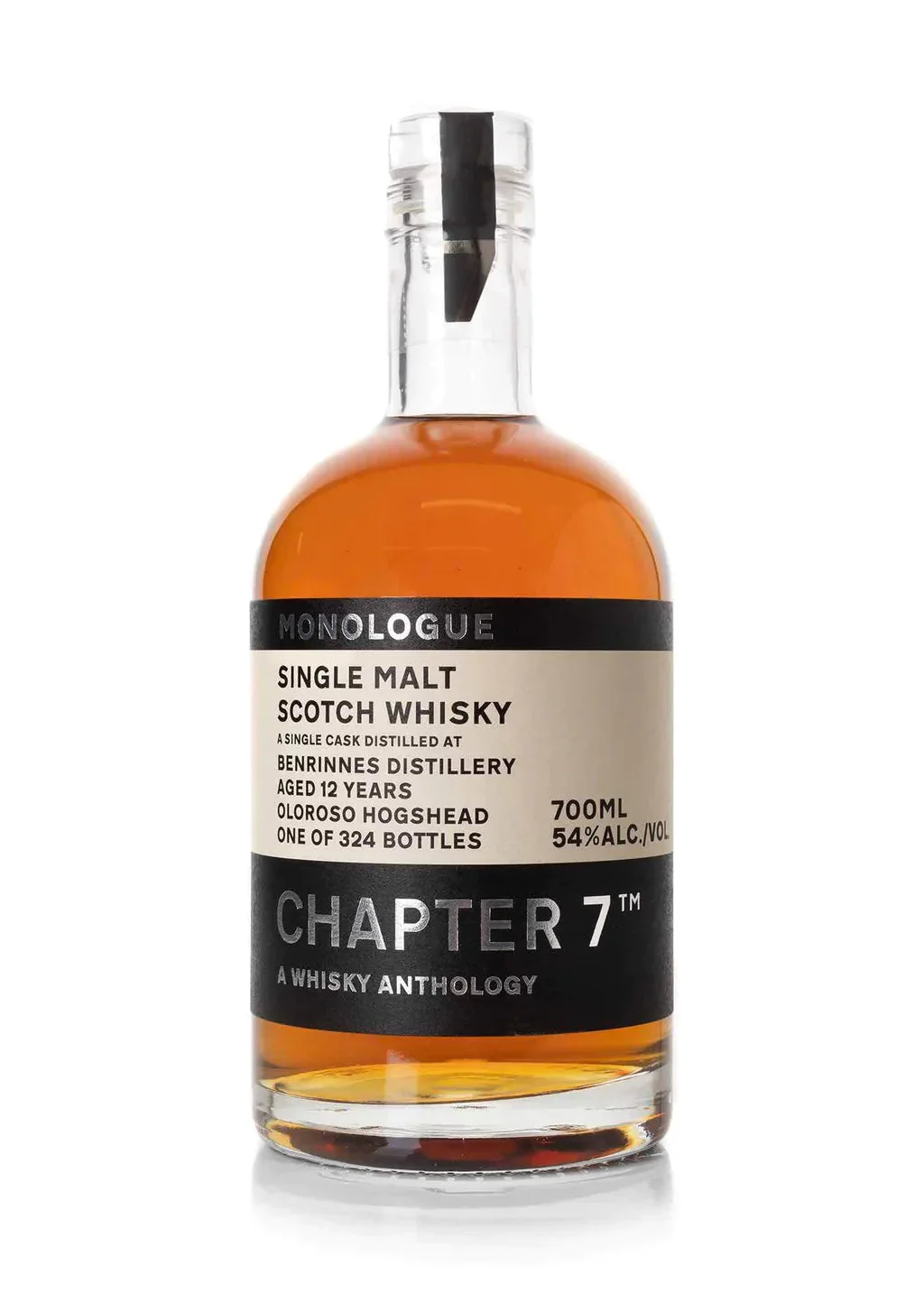 Chapter 7 Monologue Benrinnes 12 Year Old Old Oloroso Finish Scotch Whisky | 700ML - Whiskey