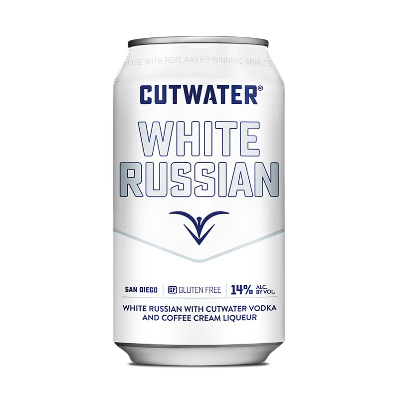 CUTWATER Cóctel Ruso Blanco | 4*355ML - Cocktail