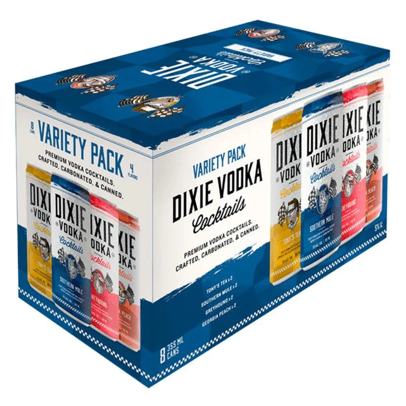 Cóctel de vodka variedad Dixie | 8*355ML - Cocktail