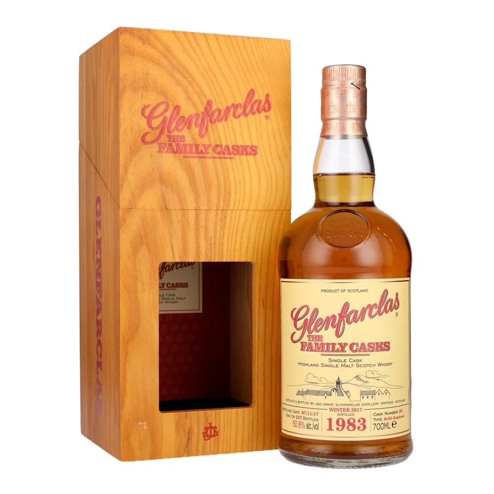 Glenfarclas 1983 Family Cask Scotch Whisky | 700ML - Whiskey