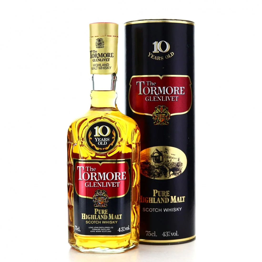 Tormore-Glenlivet 10 Year Old (Bottled 1980s) Scotch Whisky