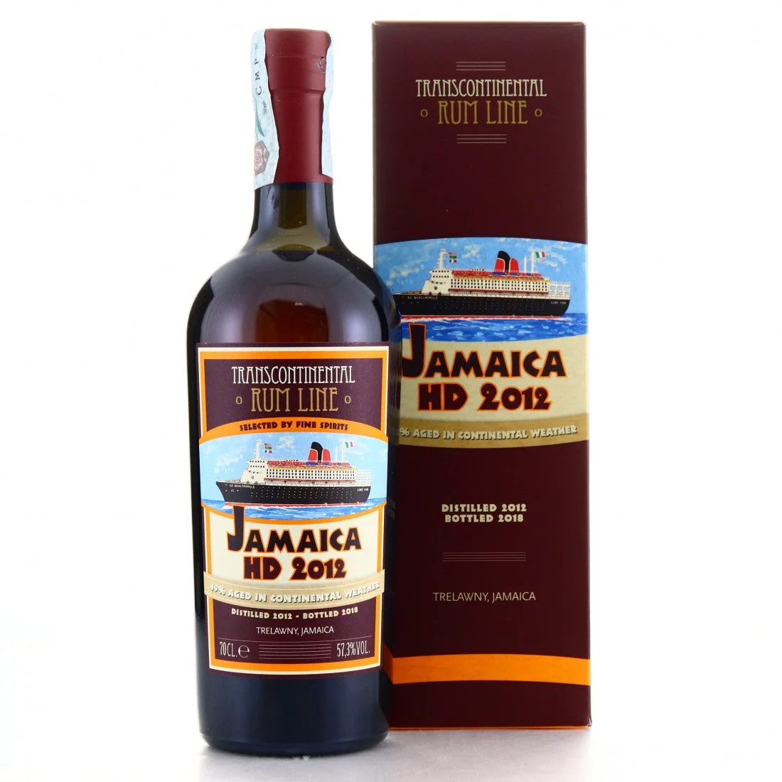 Transcontinental Line Jamaica HD 2012 Rum | 700ML